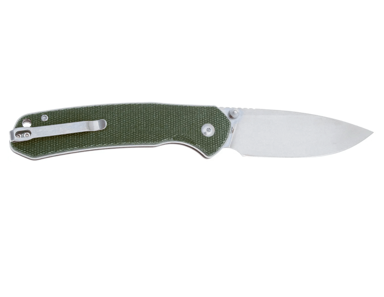 Ніж CJRB Large Pyrite Micarta OD Green Фото 2